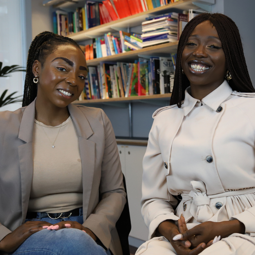 Toolkit authors Marcelline Menyié (left) and Danielle Osajivbe-Williams